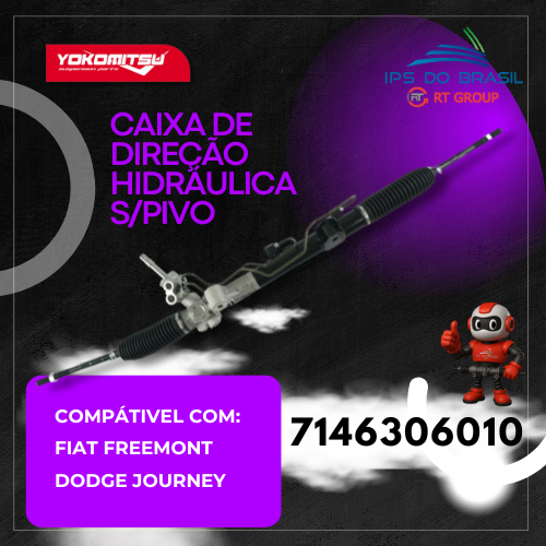 CAIXA DE DIREÇÃO HIDRAULICA FIAT FREEMONT, DODGE JOURNEY