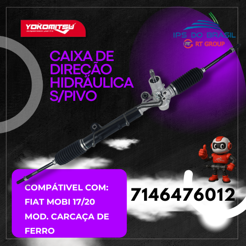 CAIXA DE DIREÇÃO HIDRAULICA FIAT MOBI 2017 HA 2020