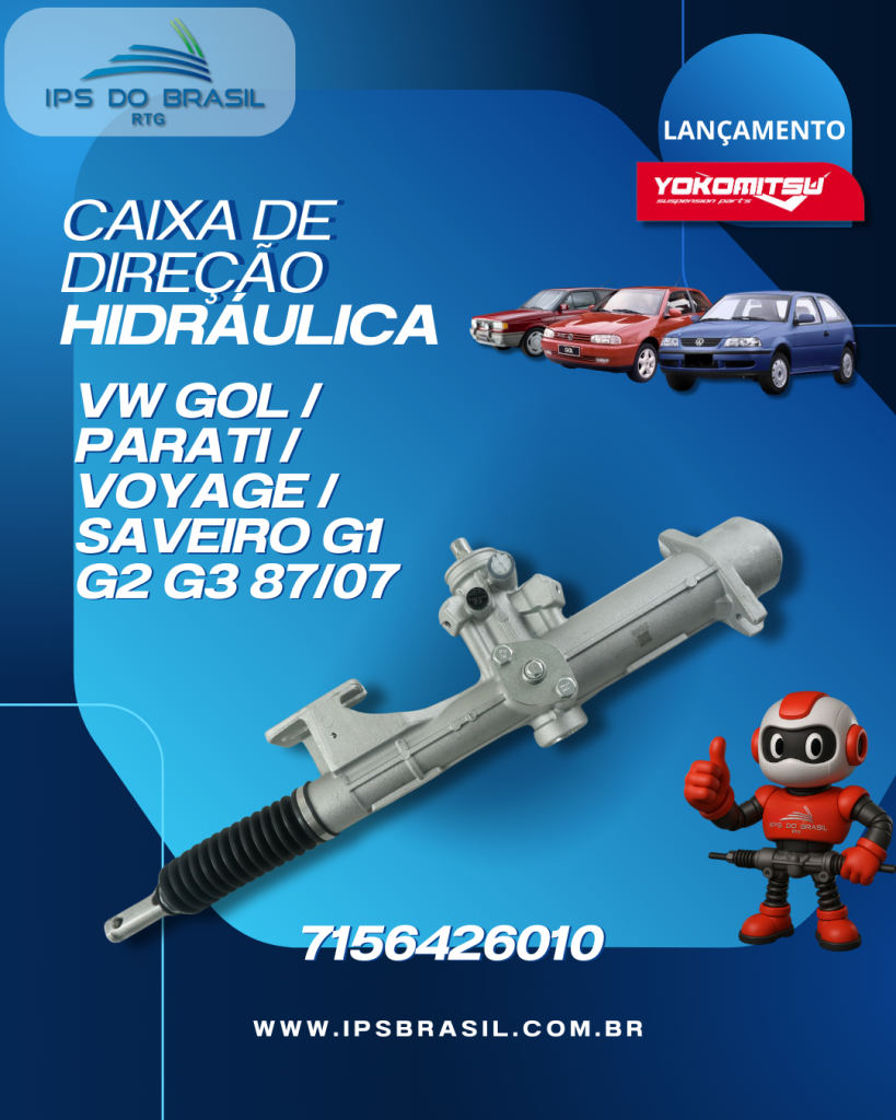Caixa de Direção Hidráulica Gol
