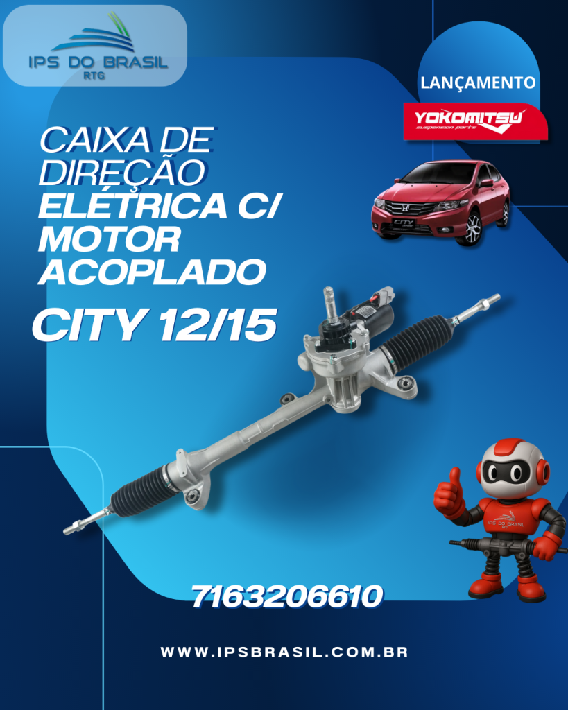 Caixa de Direção Elétrica City