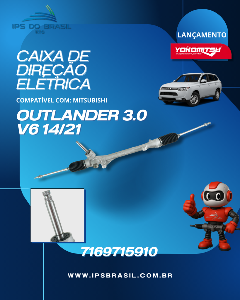 Caixa de Direção Elétrica Outlander