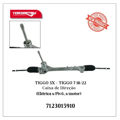 Caixa de Direção Chery Tiggo 5 - Tiggo 7 18/22