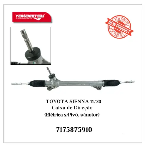 Caixa de Direção Toyota Sienna